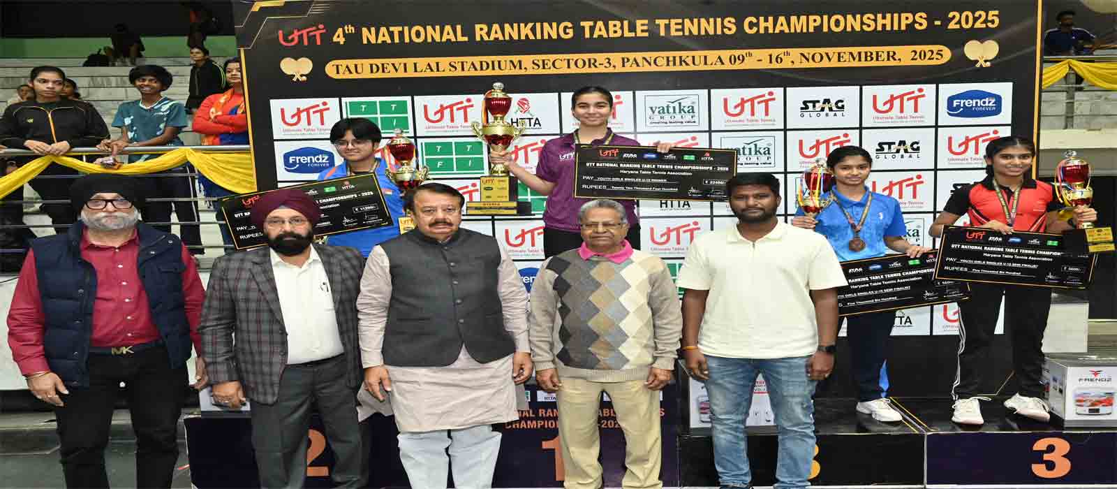 Naisha wins back-to-back crown; Akshay wins U-15 title