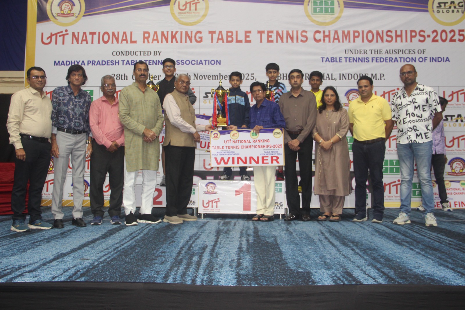 UTT National Ranking Table Tennis Championships-2025 (Indore)