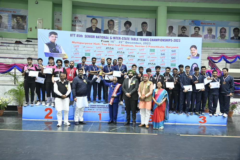 UTT 85th Senior National & Inter-State Table Tennis Championships-2023