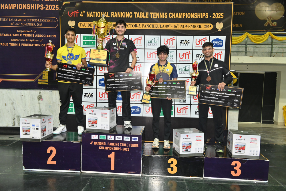 UTT National Ranking Table Tennis Championships-2025 (Panchkula)
