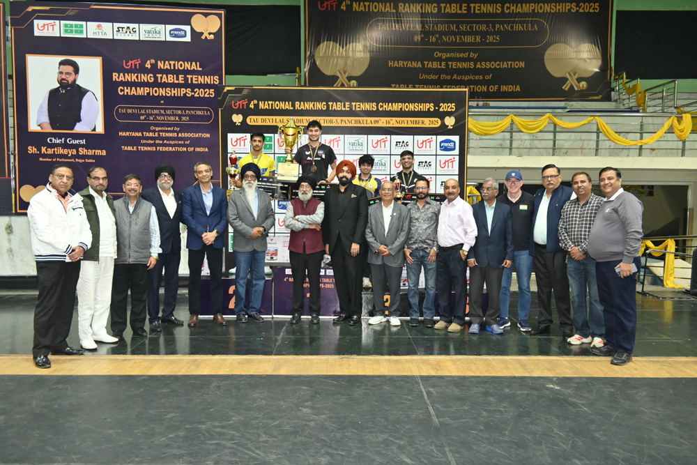 UTT National Ranking Table Tennis Championships-2025 (Panchkula)