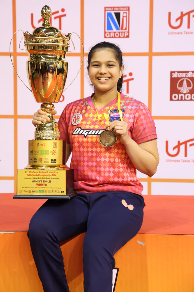 UTT 86th Senior National & Inter-State Table Tennis Championships - 2024