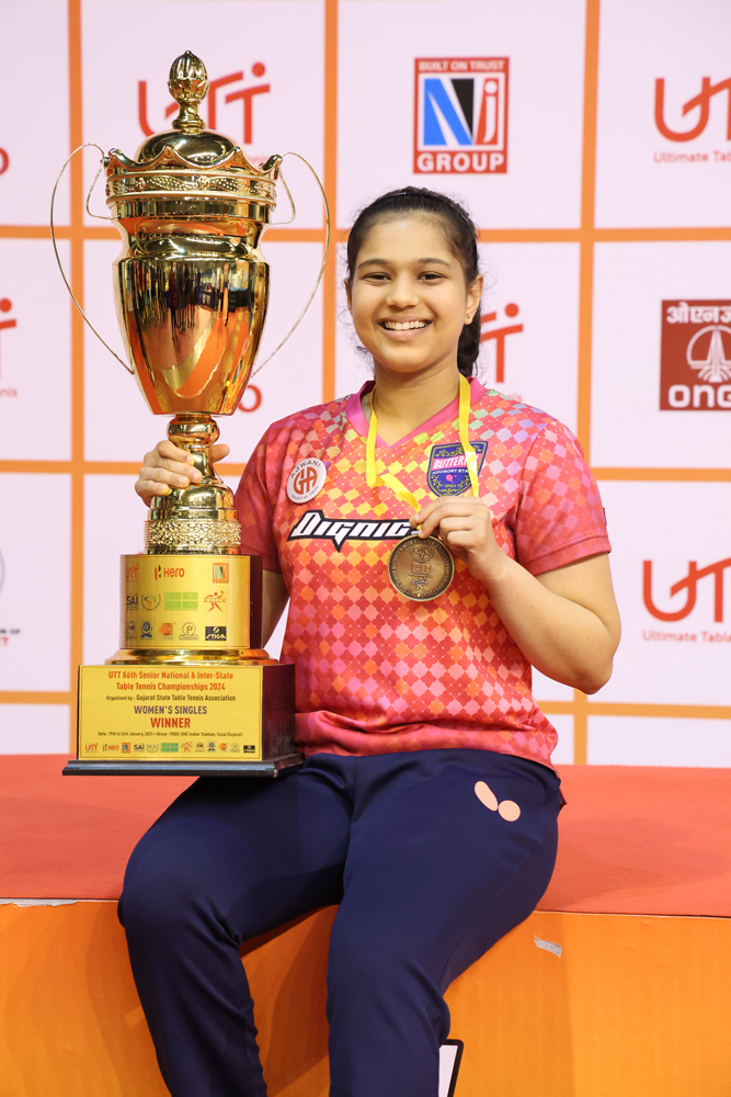 UTT 86th Senior National & Inter-State Table Tennis Championships - 2024