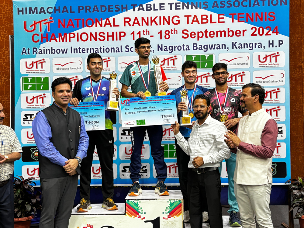 UTT National Ranking Table Tennis Championships-2024 (Kangra)