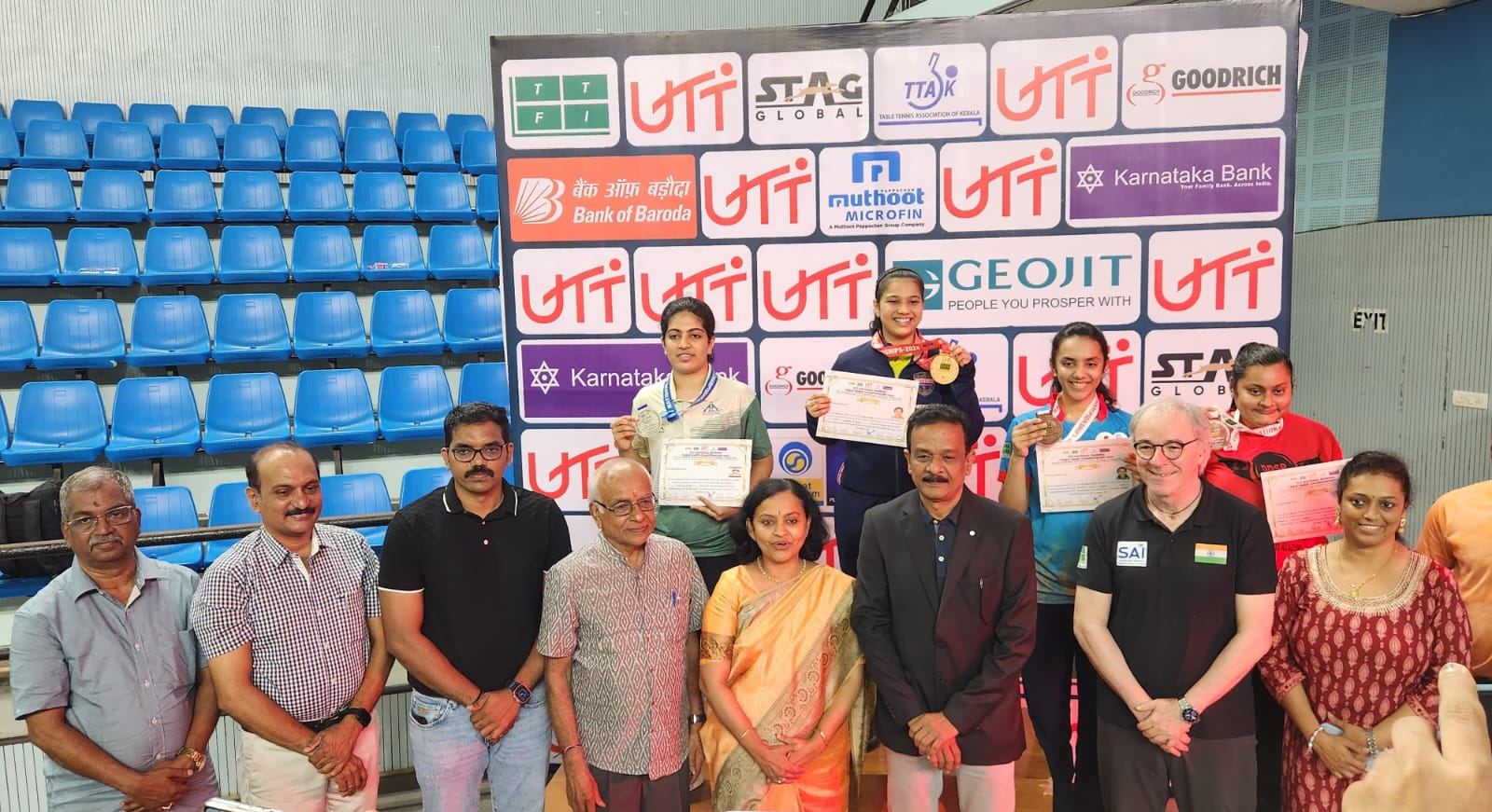 UTT National Ranking Table Tennis Championships-2024 (Kerala)