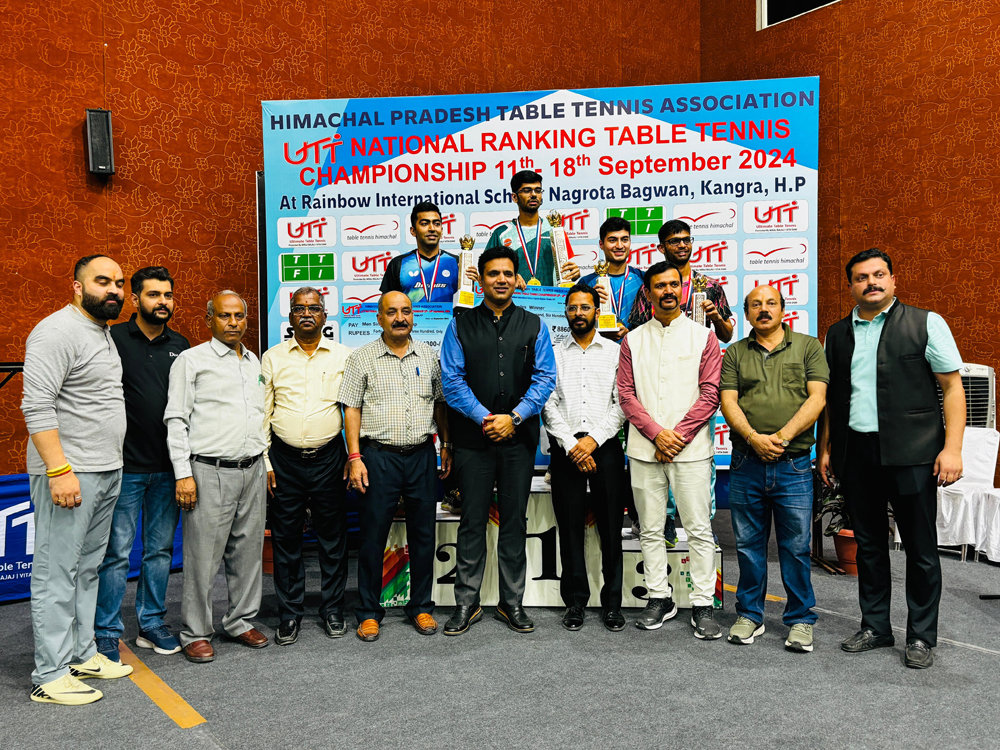 UTT National Ranking Table Tennis Championships-2024 (Kangra)