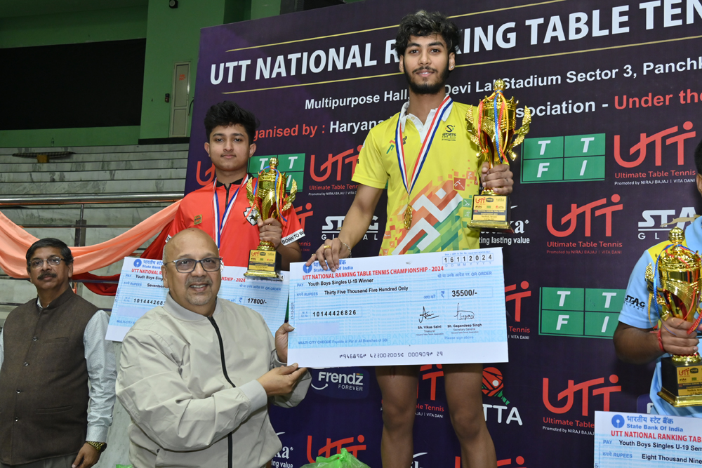 UTT National Ranking Table Tennis Championships-2024 (Panchkula)