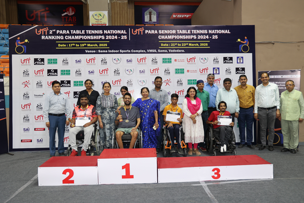 2nd PARA Table Tennis National Ranking Championships 2024-25