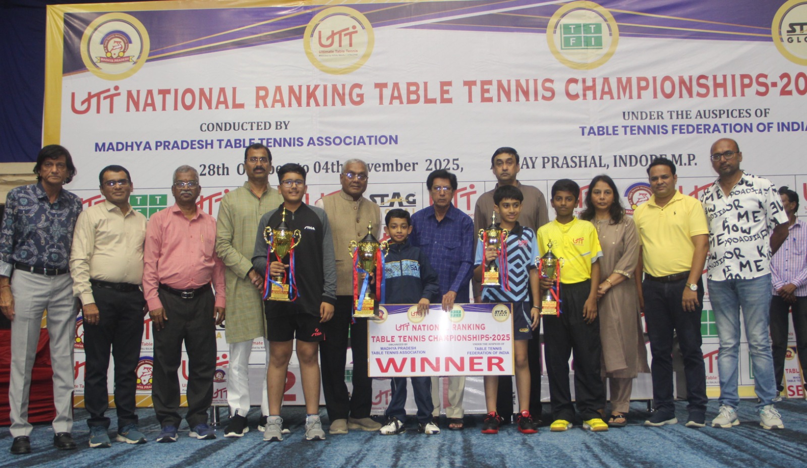 UTT National Ranking Table Tennis Championships-2025 (Indore)