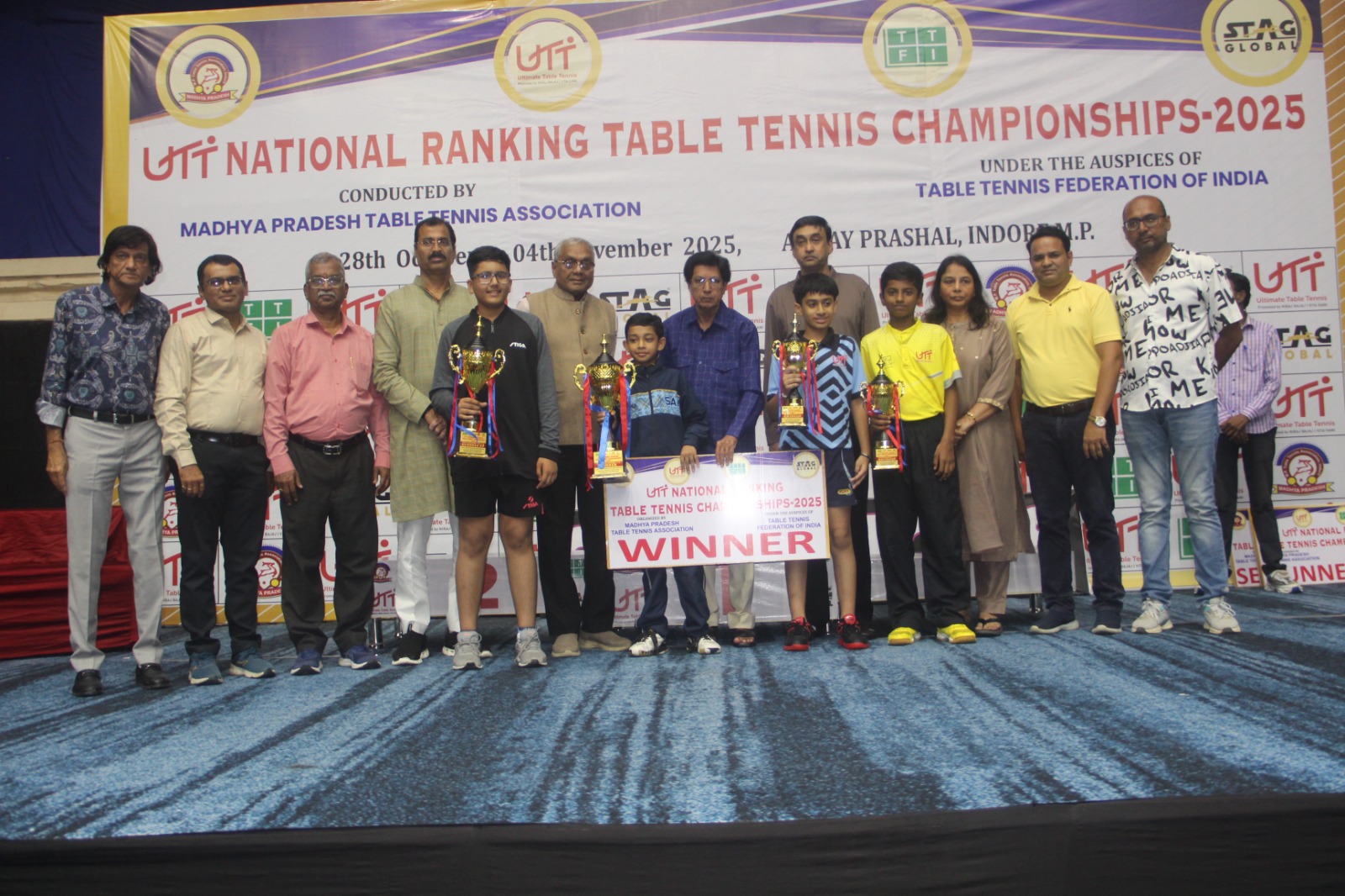 UTT National Ranking Table Tennis Championships-2025 (Indore)