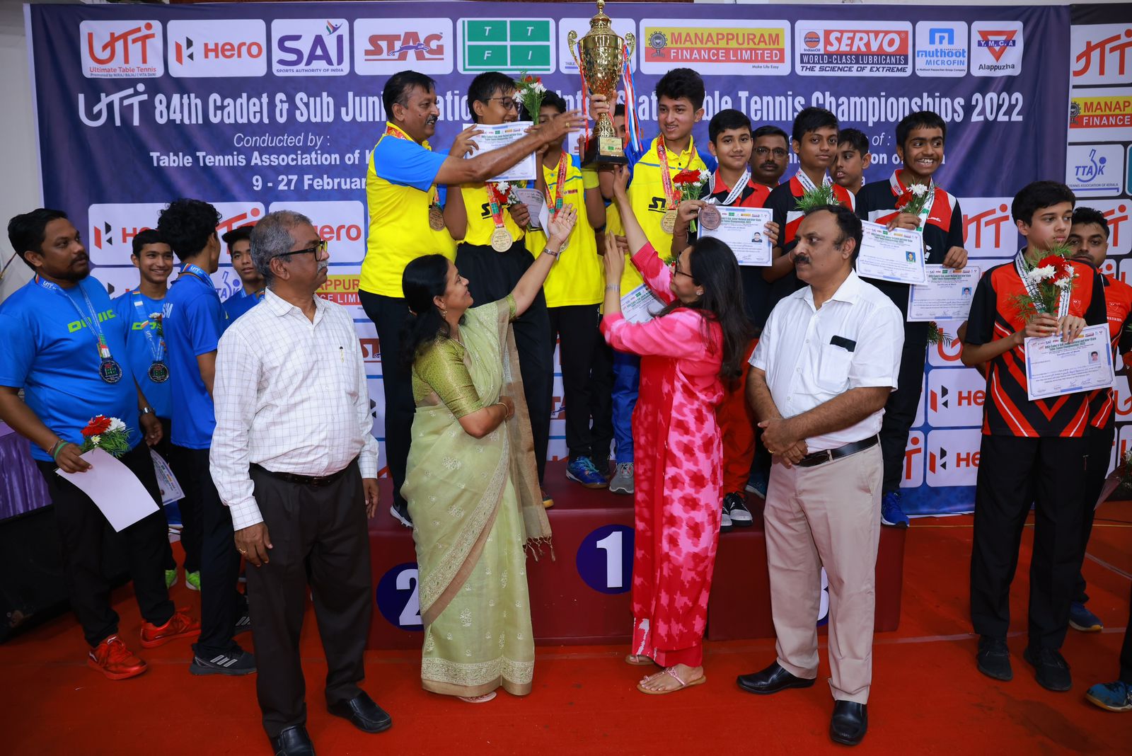 UTT 84th Inter State Sub Junior and Cadet National Table Tennis Championships-2022