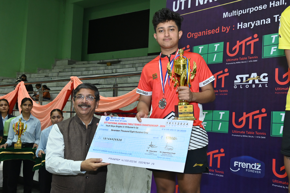 UTT National Ranking Table Tennis Championships-2024 (Panchkula)
