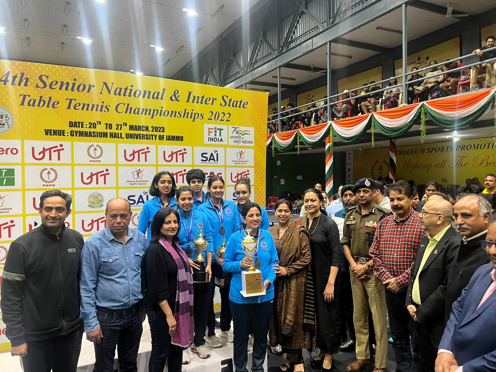 UTT 84th Senior National & Inter-State Table Tennis Championships-2022